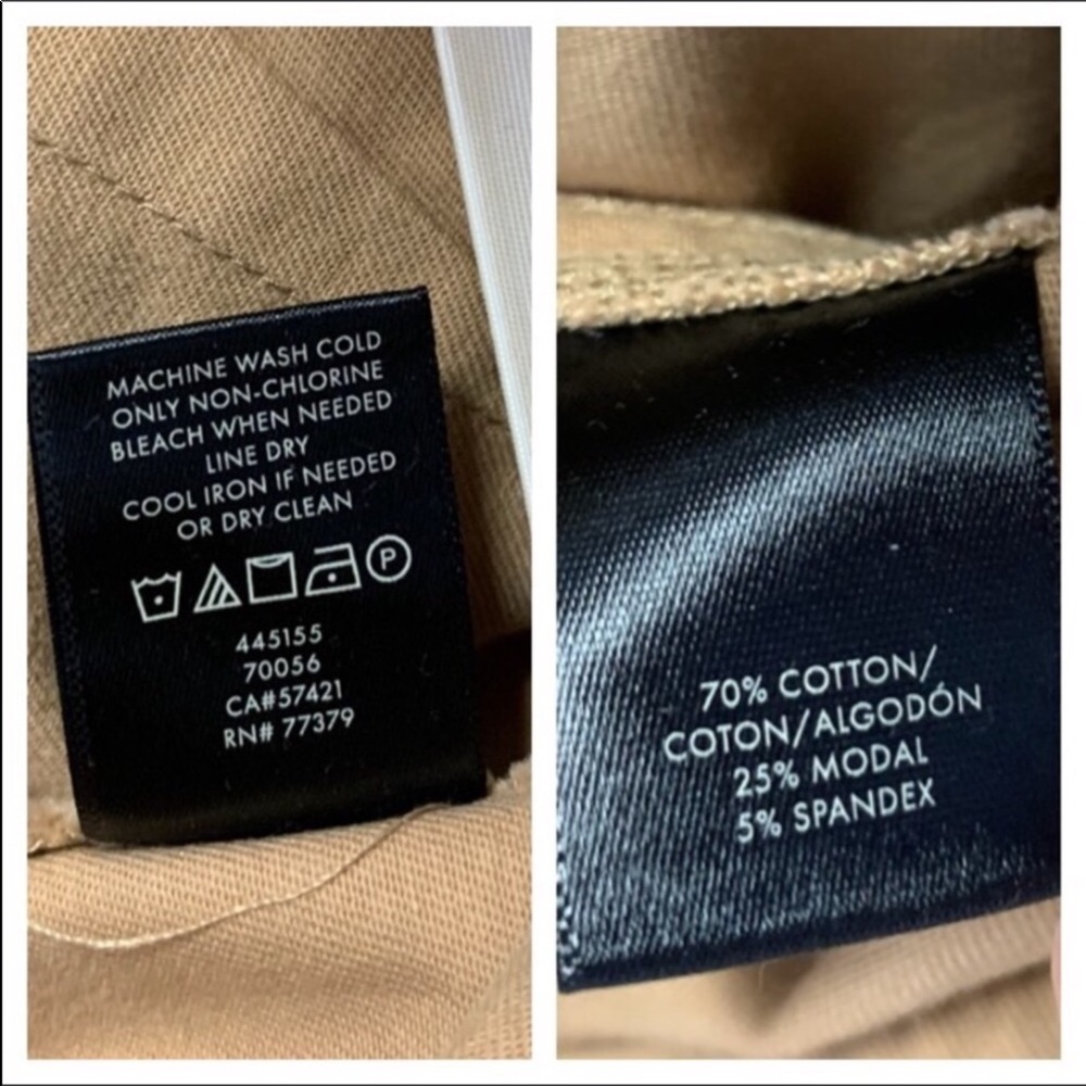 Ann Taylor Tan Double Ruffle Midi Skirt Sz 8 - Picture 8 of 8